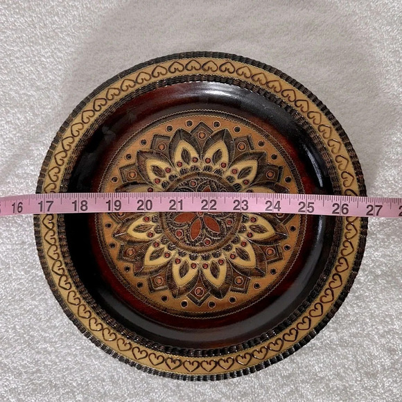 Vintage Hand Crafted In Poland Wood Art Wall Decor - Picture 10 of 10